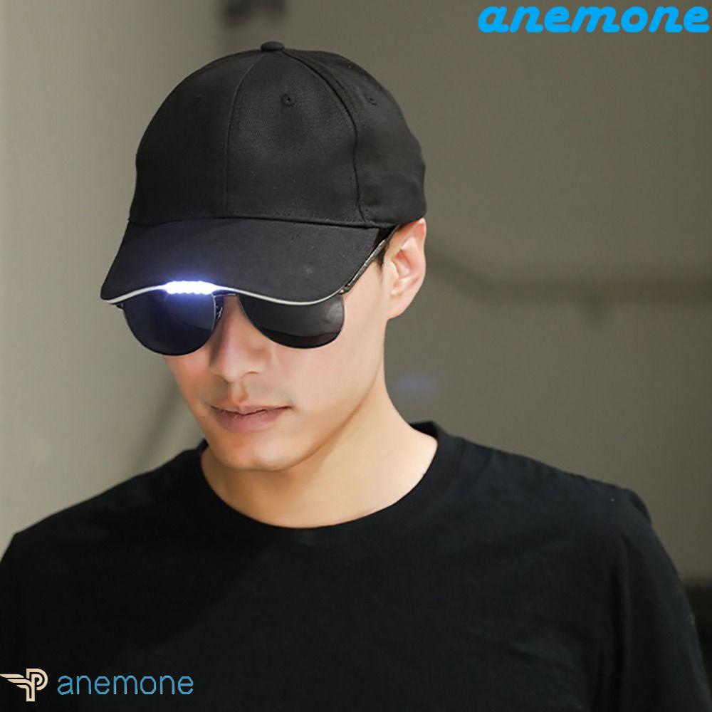 Mũ Lưỡi Trai Cotton Có Đèn LED Phong Cách Hàn Quốc Dành Cho Nam Nữ