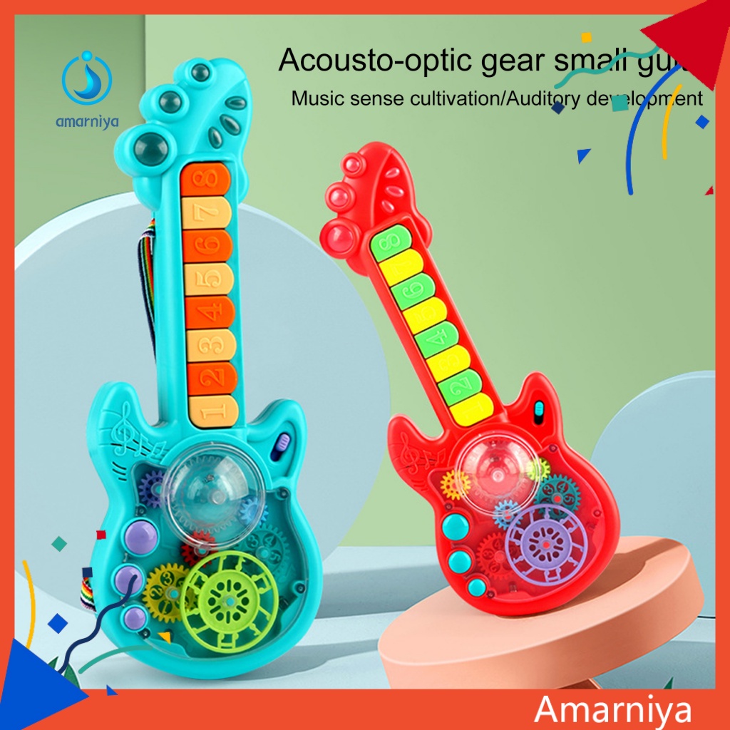 Đồ Chơi Đàn Ghita 8 Nhịp Tim Cho Bé