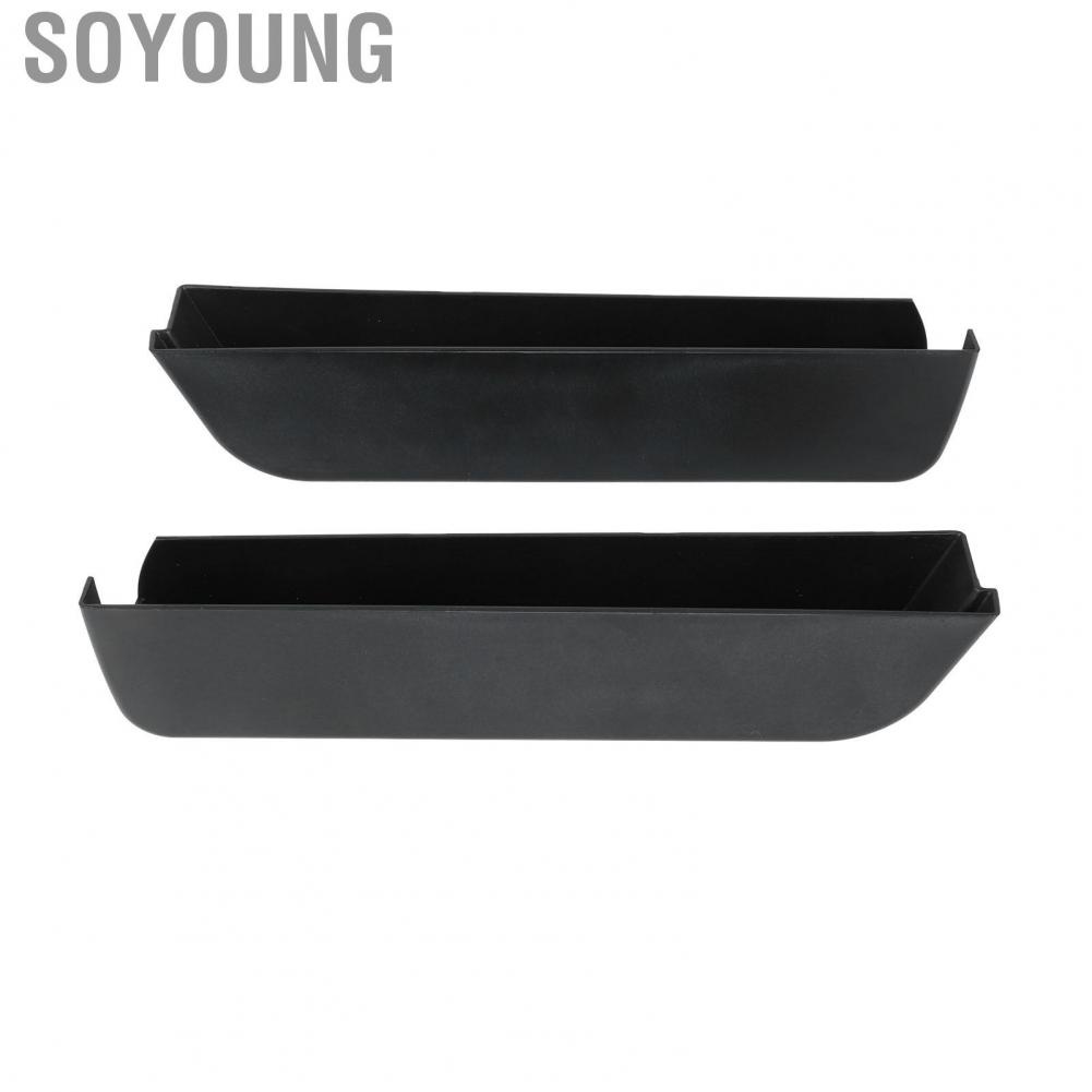 Soyoung Center Console Side Organizer  Storage Box Sturdy Space Saving for Car