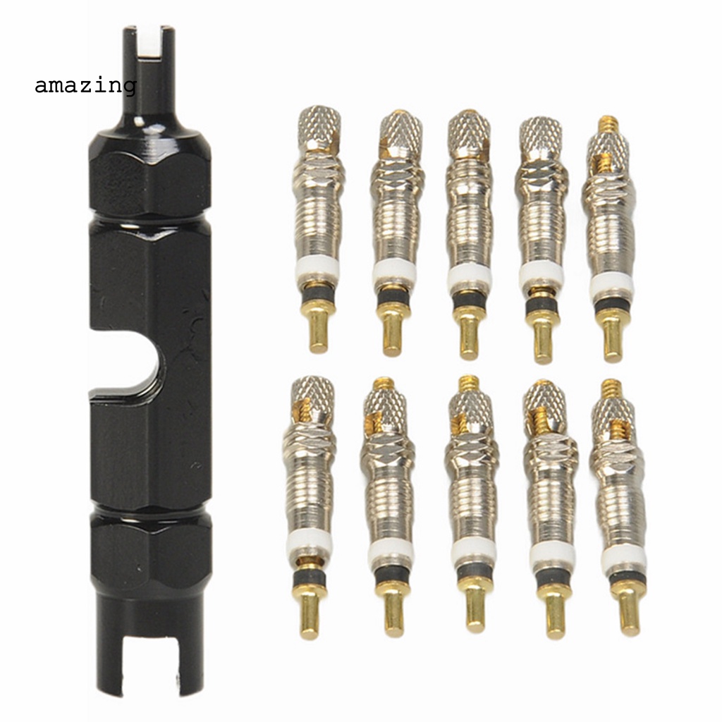 1 Bộ Dụng Cụ Tháo Lõi Van Nhiều Màu Sắc Độ Bền Cao Cho Xe Đạp