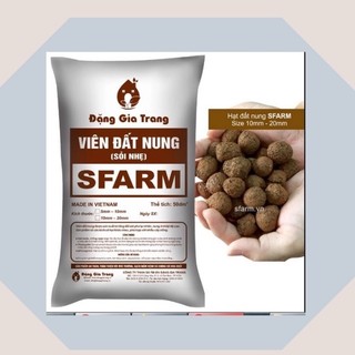 Viên đất nung SFARM - Lọc nước và loại bỏ mầm bệnh của cây