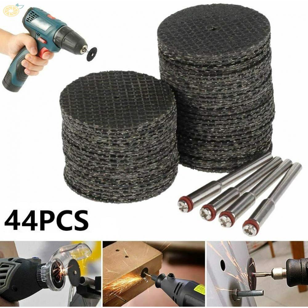 【VARSTR】Durable Cutting Discs Resin 40pcs Accessories Cutting Fiberglass Mandrels