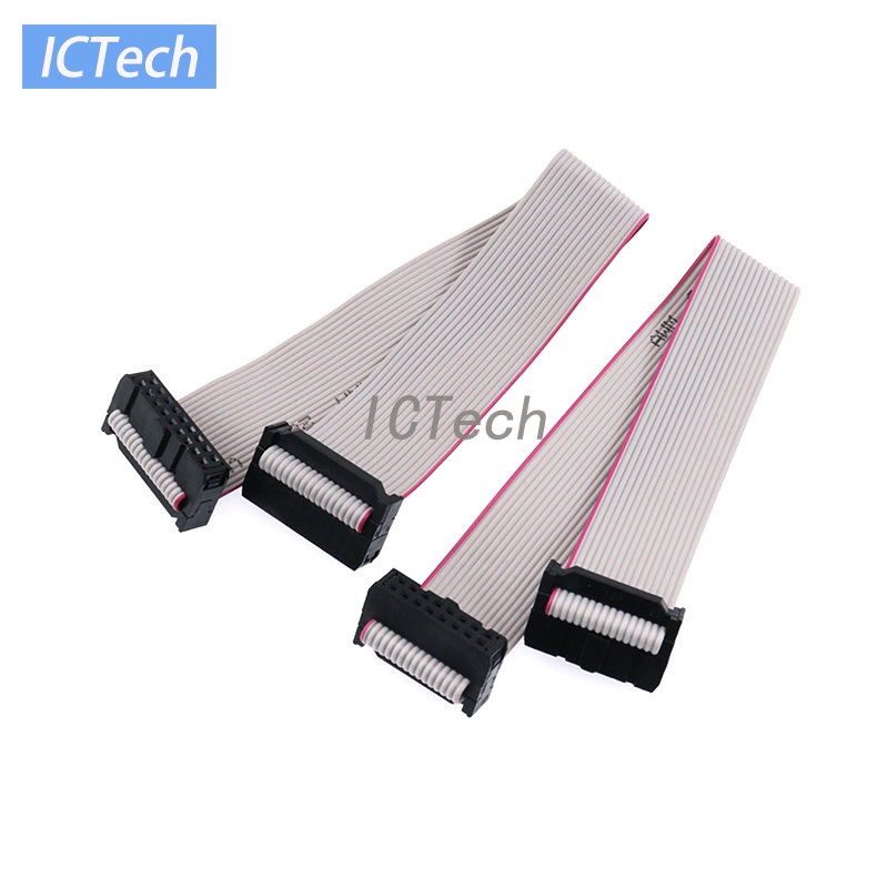 Dây Cáp Kết Nối Hai Đầu Màu Xám 2.54mm 30cm 10 / 14 / 16 / 20 / 40 PIN