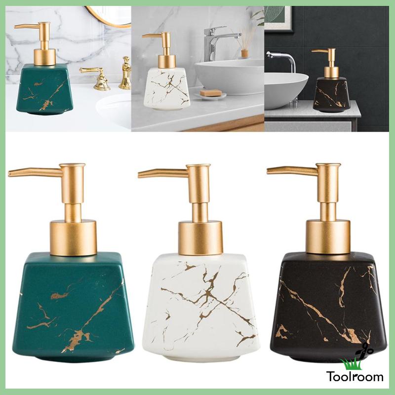 Bình Sứ Đựng Xà Phòng Dung Tích 260ml Tiện Dụng