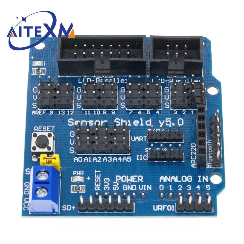 Bảng Mạch Cảm Biến V5.0 Chuyên Dụng Cho Robot Arduino UNO MEGA R3 V5
