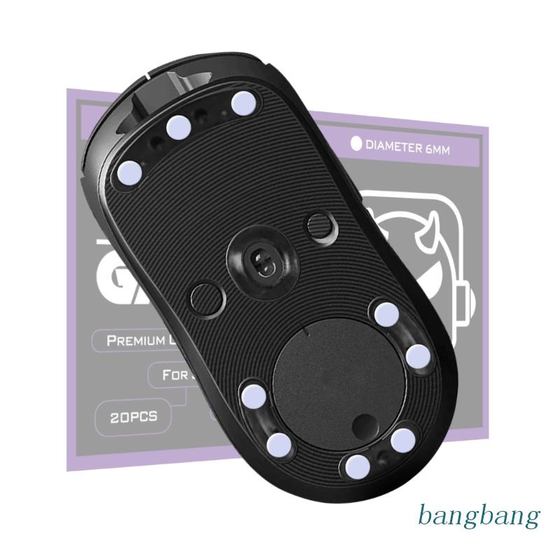 Set 20 Miếng Lót Chuột Chống Trượt Hình Tròn Họa Tiết Chấm Bi Thông Dụng DIY