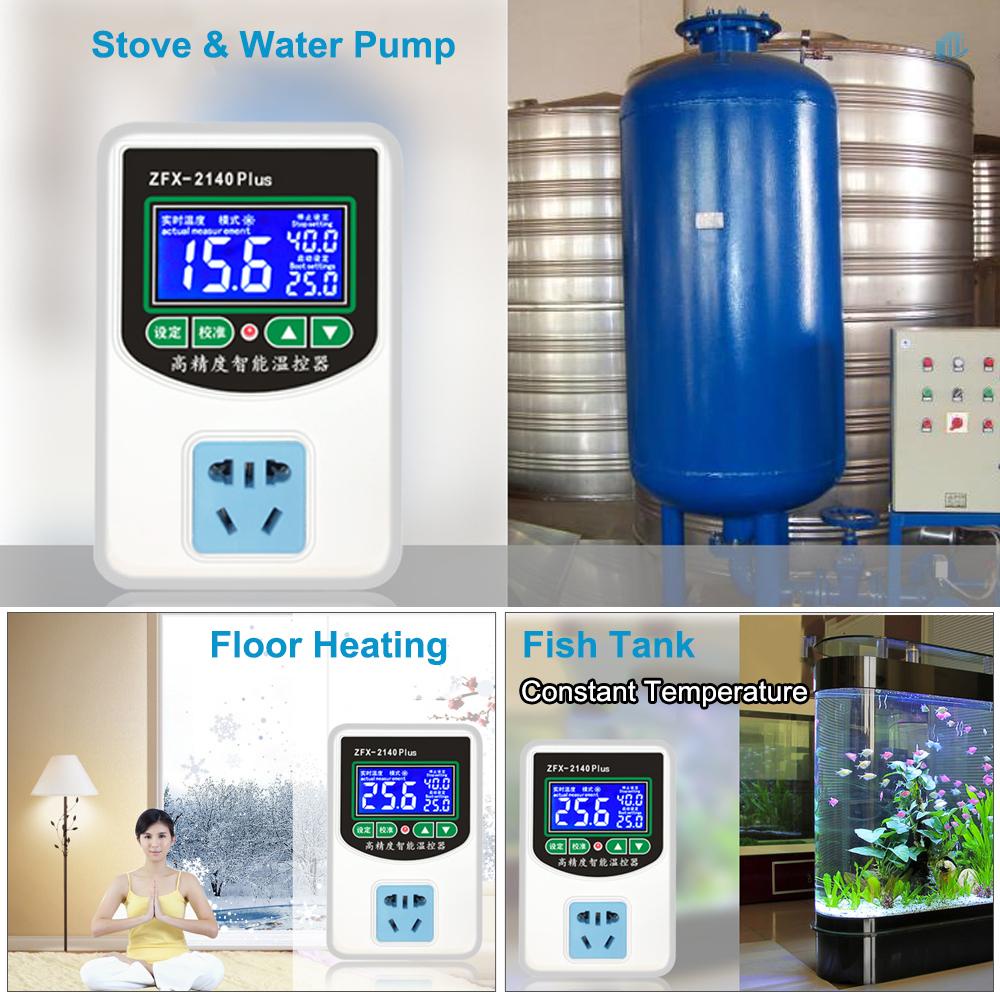 Bộ Điều Khiển Nhiệt Độ Kỹ Thuật Số Zf-W2140A Độ Chính Xác Cao Cho Tủ Lạnh