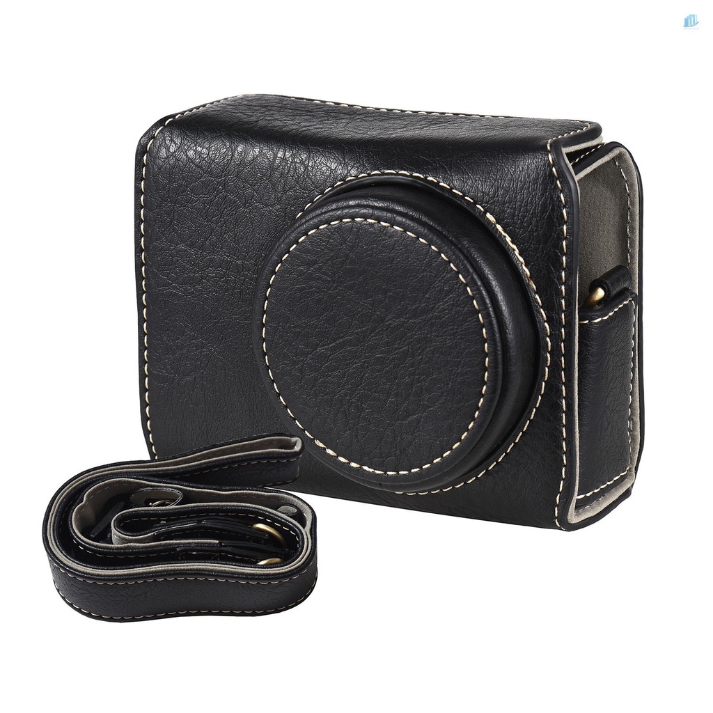 Túi Da Tổng Hợp Đựng Máy Ảnh Ricoh GR3 GR III / GR3X Kèm Dây Đeo Vai Tiện Dụng