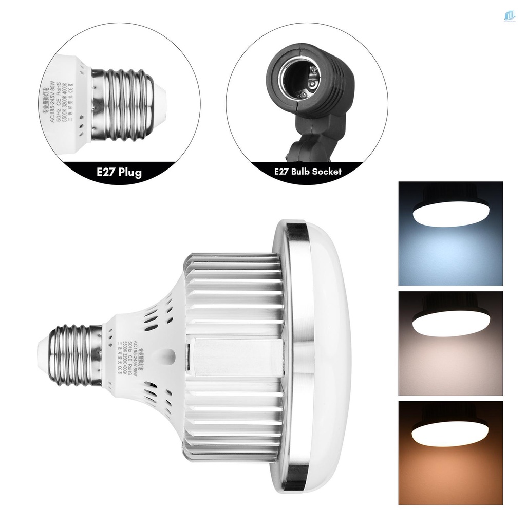 Bộ Dụng Cụ Đèn LED 85W 3200-5000 27 Chuyên Dụng Cho Chụp Ảnh