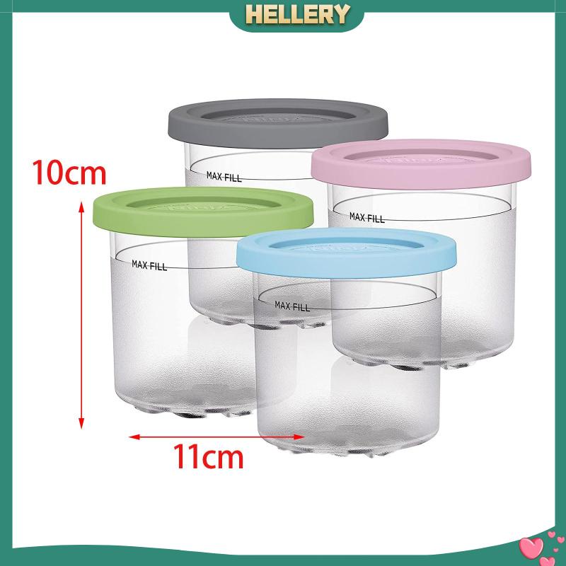 Set 4 Túi Silicone Đựng Thực Phẩm Có Nắp Đậy Cho Nhà Bếp / Nhà Hàng