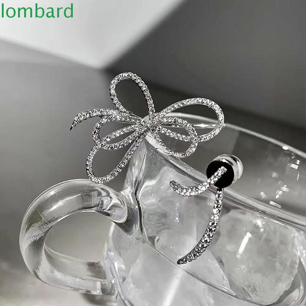 Bông Tai Hình Nơ Thanh Lịch Cho Nữ|Khuyên Kẹp Vành Tai Chất Liệu Hợp Kim