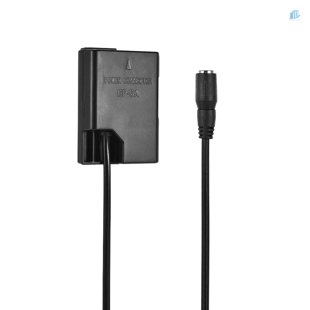 Đầu Nối Nguồn Điện Andoer EP-5A DC EN-EL14 4.0 * 17mm DC D3100 D3200 D3300 D3400 D3500 D5100 D5200 D5300 D5500