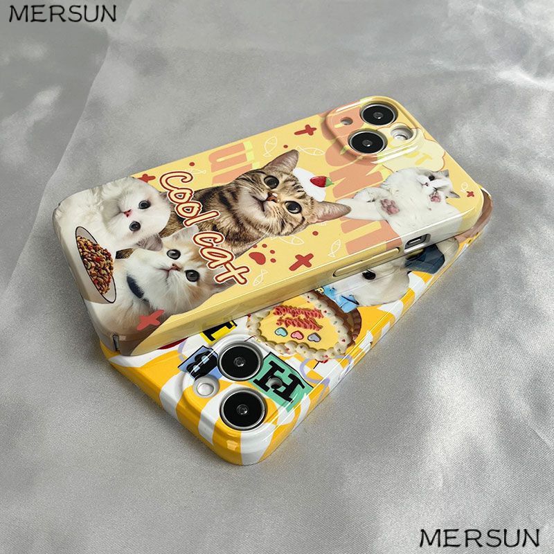 Ốp Lưng Hình Mèo Đáng Yêu Cho 117 / coll Cat 13xs Apple / 8xr iPhone12 iphone14pro / TP2U