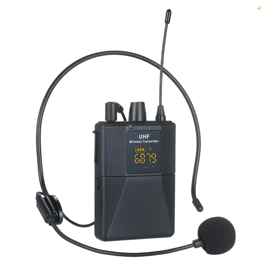 Bộ Micro UHF Di Động Với 1 Bộ Thu Phát 2 Mic 2 Tai Nghe Và Bộ Thu Tần Số Có Thể Sạc Lại Phù Hợp Cho Giải Trí Nhà Ở