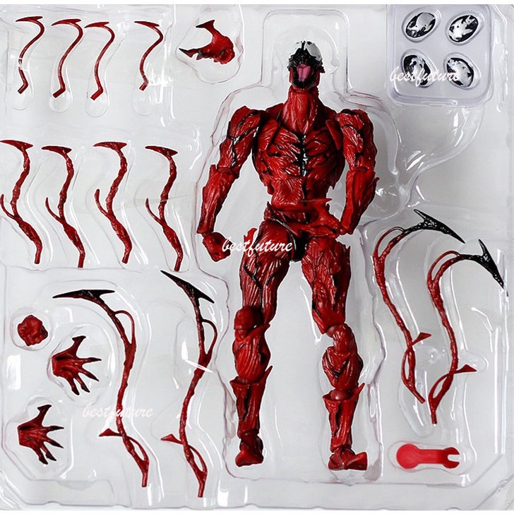 Mô Hình Nhân Vật Yamaguchi Marvel SHF Venom 2 Chân Thật