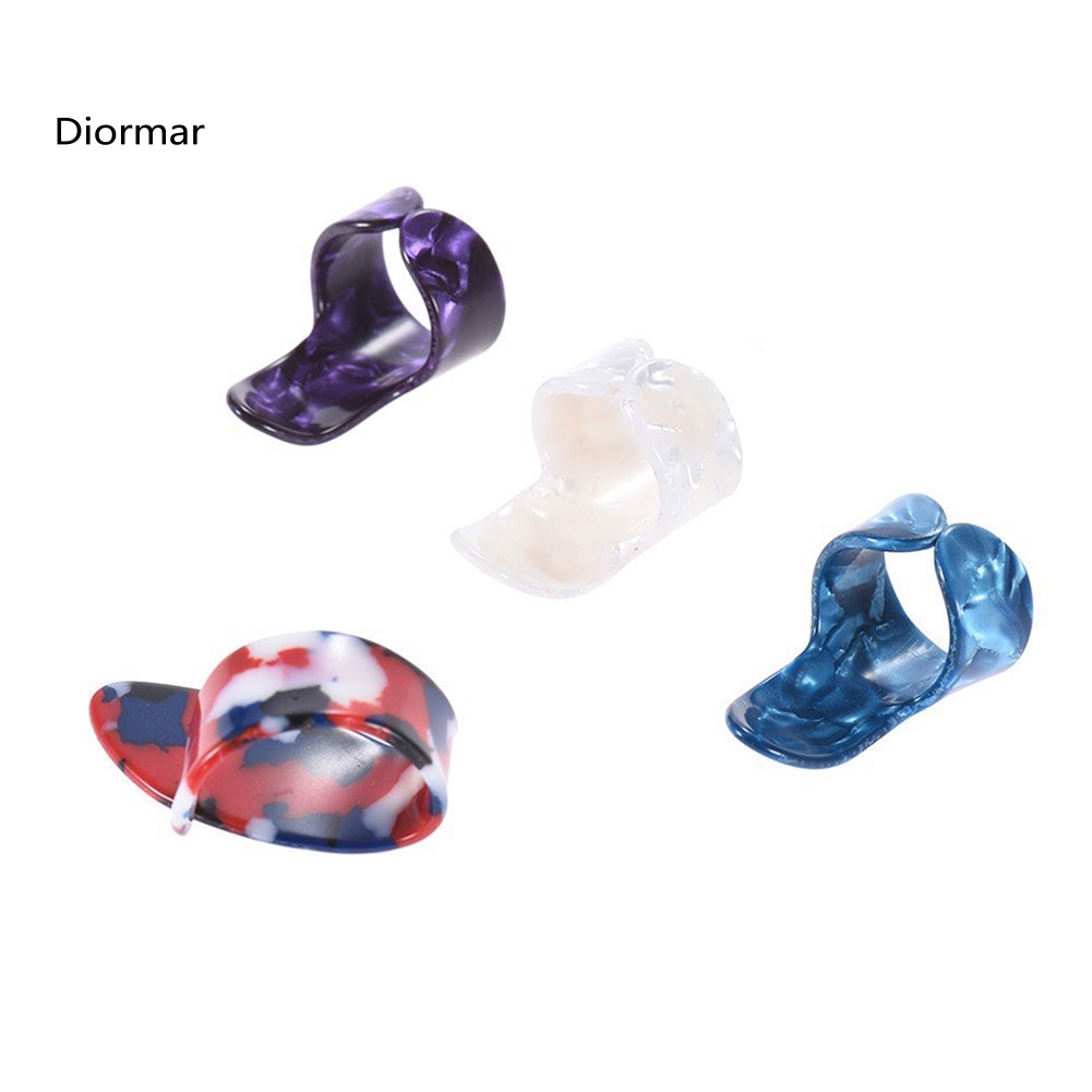 Bộ Miếng Gảy Đàn Guitar Bằng Kim Loại Với Ống Trượt Ngón Tay Tiện Dụng