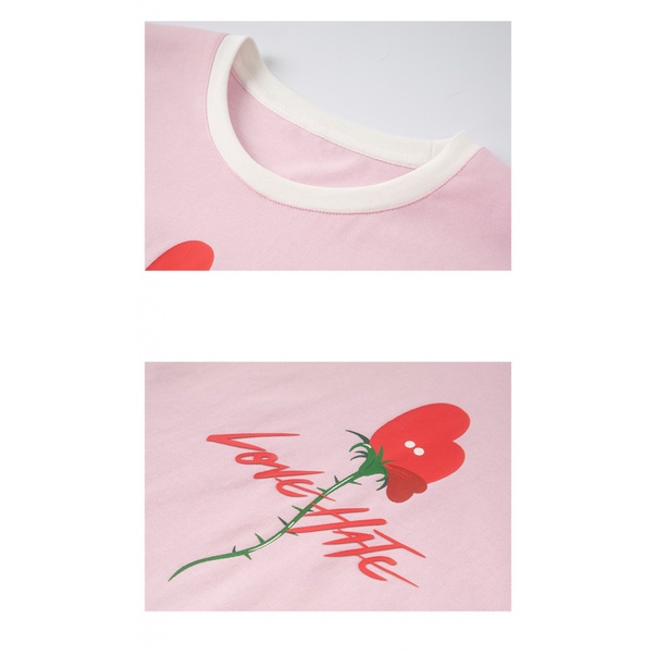 Áo Croptop Tay Ngắn Cổ Tròn Dáng Ôm In Họa Tiết Thời Trang Mùa Hè Quyến Rũ Cho Nữ