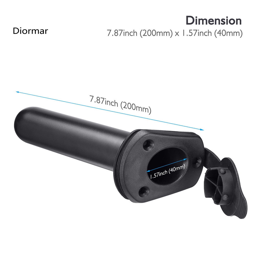 Giá Đỡ Cần Câu Có Nắp Đậy Cho Thuyền Kayak