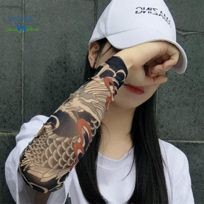 Găng Tay Nylon Co Giãn Chống Nắng Tia Uv Dùng Hóa Trang Halloween