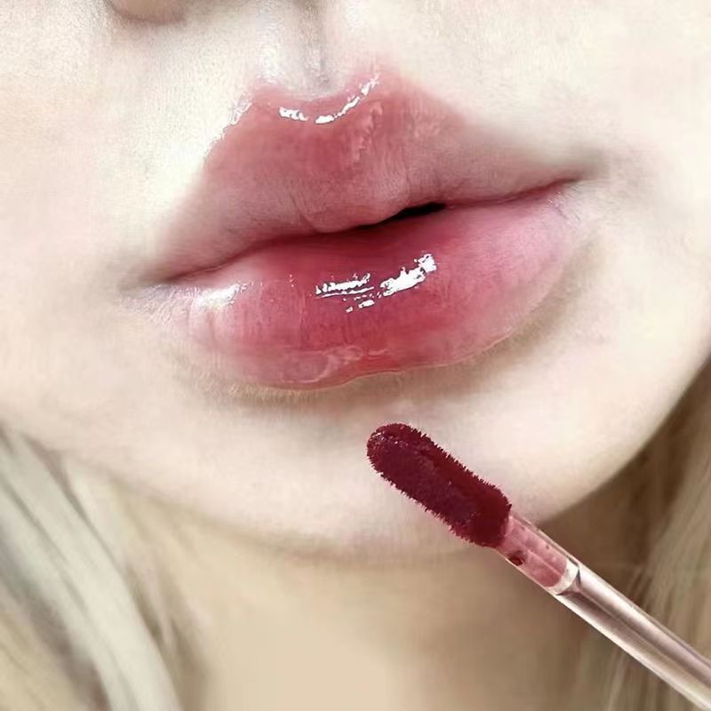 Son Bóng Dưỡng Ẩm Màu Hồng COCO Thiết Kế Hình Chai Nước Tráng Gương Độc Đáo