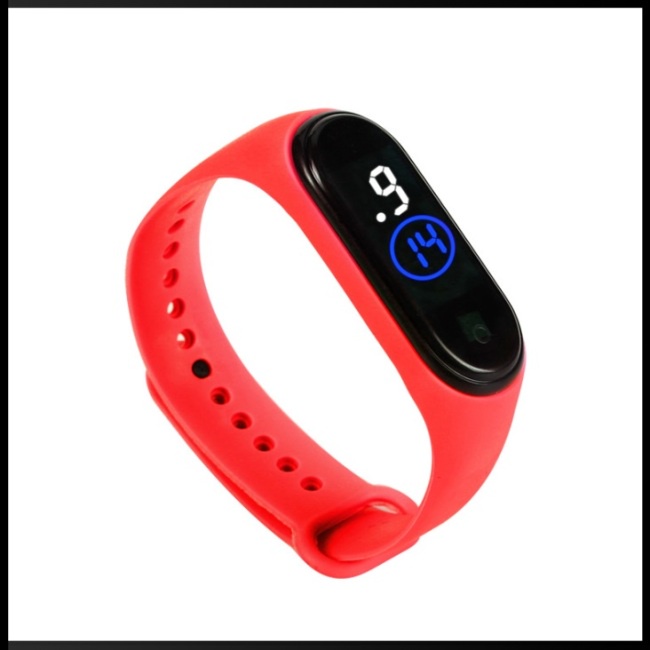 Đồng Hồ Đeo Tay Điện Tử Zevaret Màn Hình Cảm Ứng Led Dây Silicone Thời Trang Cho Nam Và Nữ