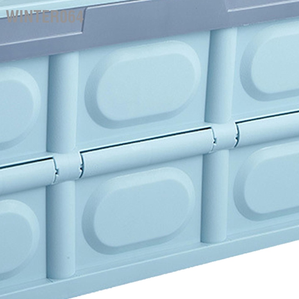 Winter064 Hộp đựng cốp xe ô tô có thể gập lại nhựa ABS dung lượng lớn cho nhà để tại