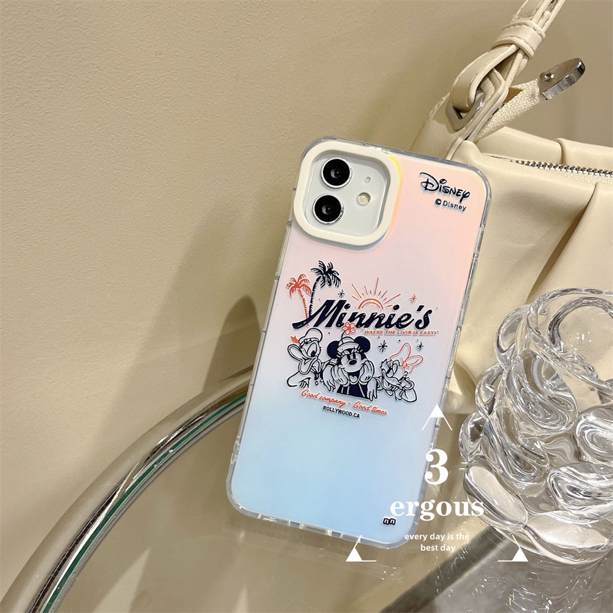 Ốp Điện Thoại Mềm Chống Sốc Màu Gradient Cho IPhone 14 13 12 11 Pro Max SE2020 X XR Xs Max 7 8 Plus