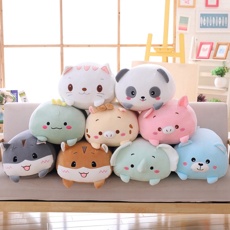 Đồ chơi nhồi bông Hình Động Vật Hoạt Hình Mềm Mại Đáng Yêu