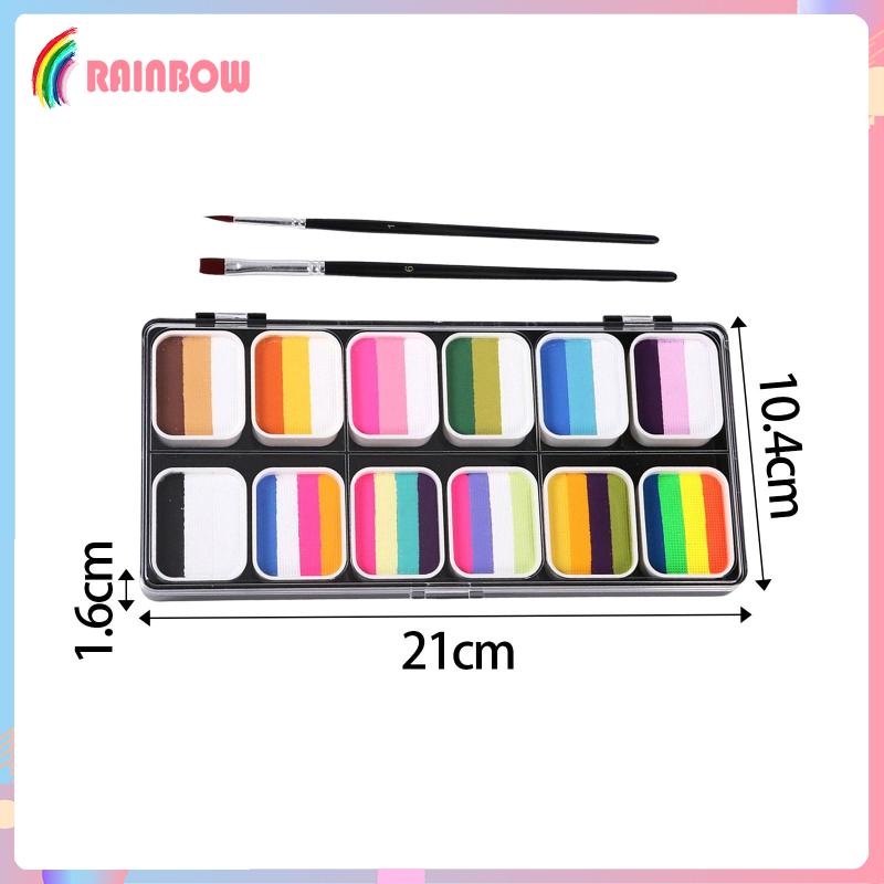 Bảng Màu Vẽ Cơ Thể Hahaha1 Dùng Hóa Trang Dịp Halloween