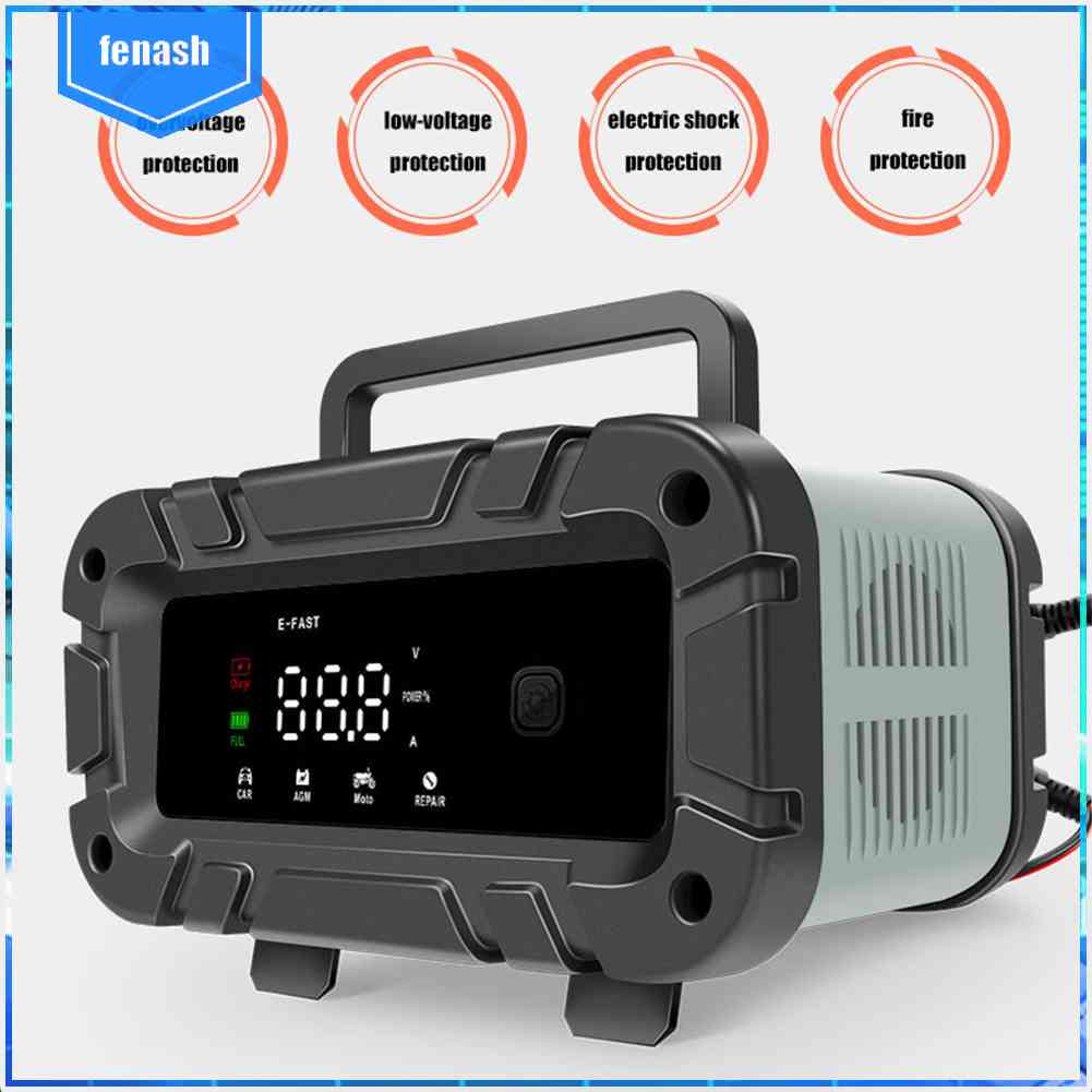 Bộ Sạc Pin Kỹ Thuật Số 12V 6A Cho Xe Tải