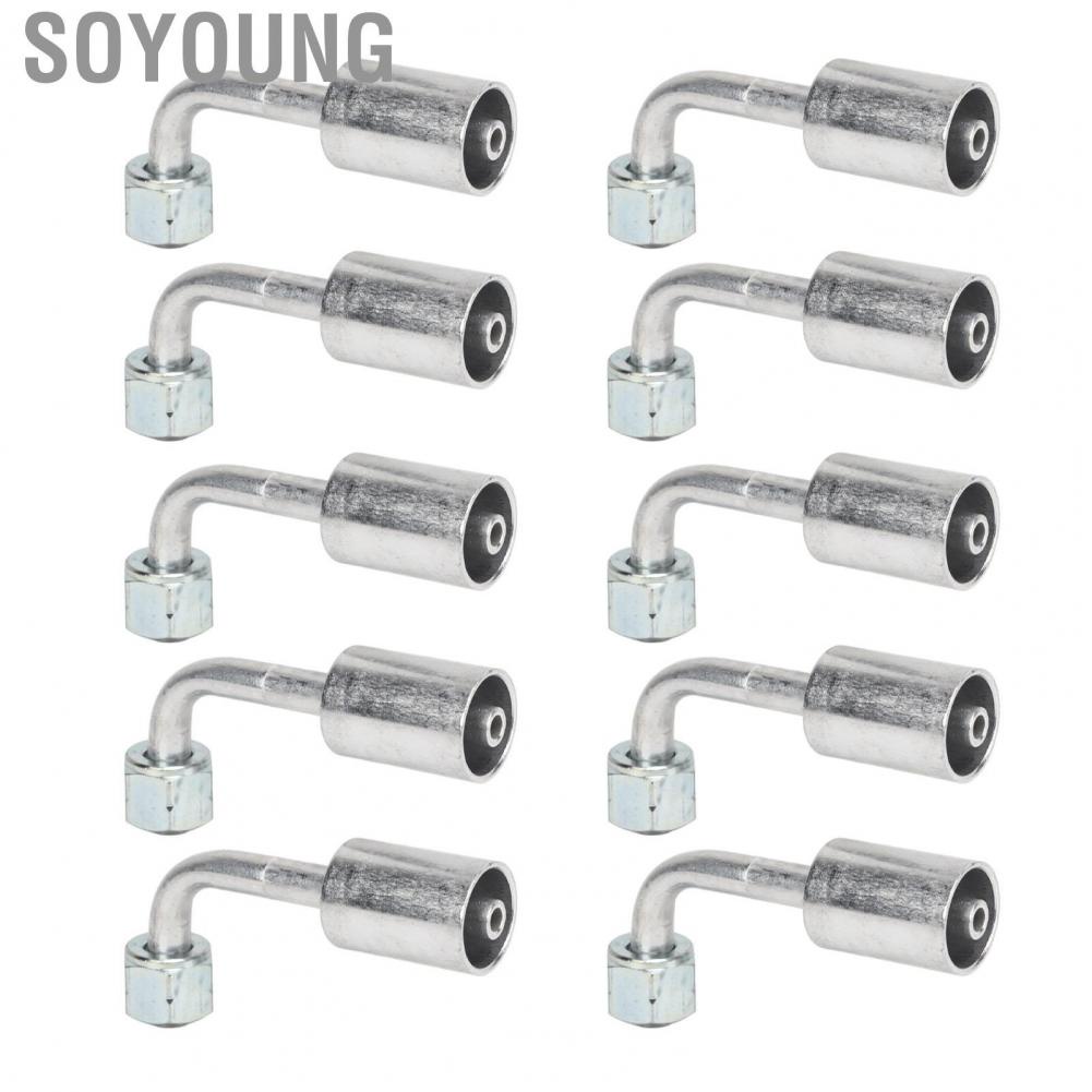 Soyoung Air Conditioning 90 Degree Beadlock High Strength  AC Splicer Fitting for Car