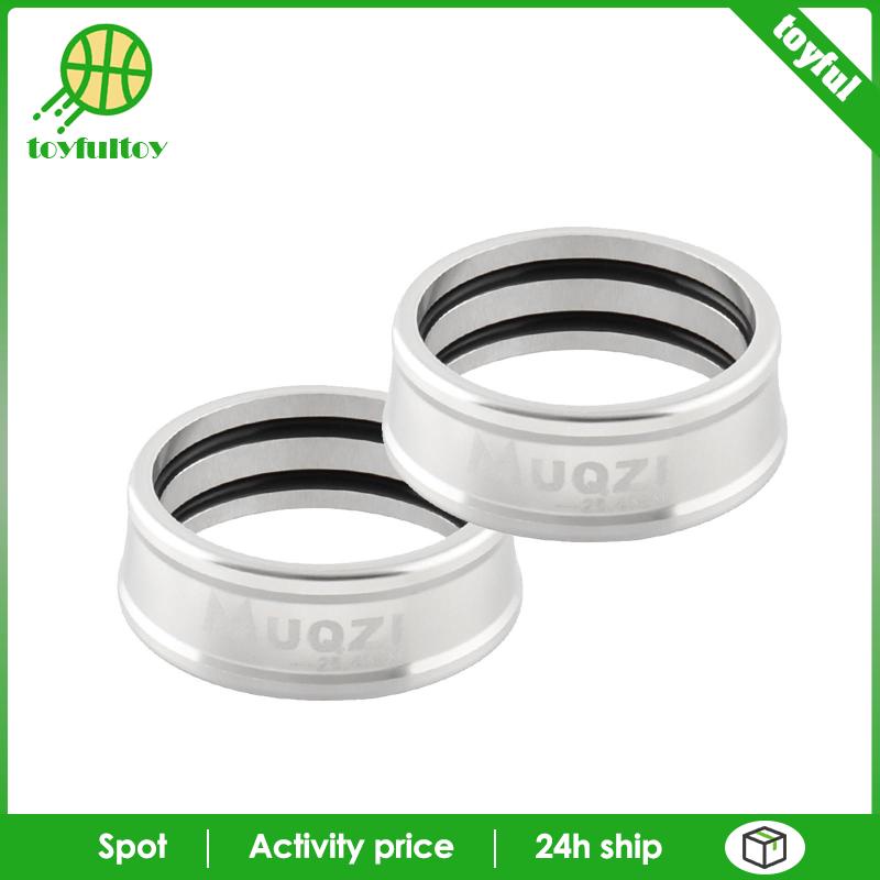 Set 2 Vòng Cố Định Khung Nhôm Thay Thế Cho Tay Lái Xe Đạp Gấp