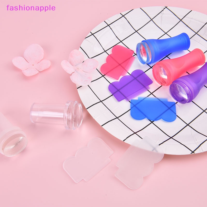 Bộ Dụng Cụ In Hình Móng Tay Bằng Silicone
