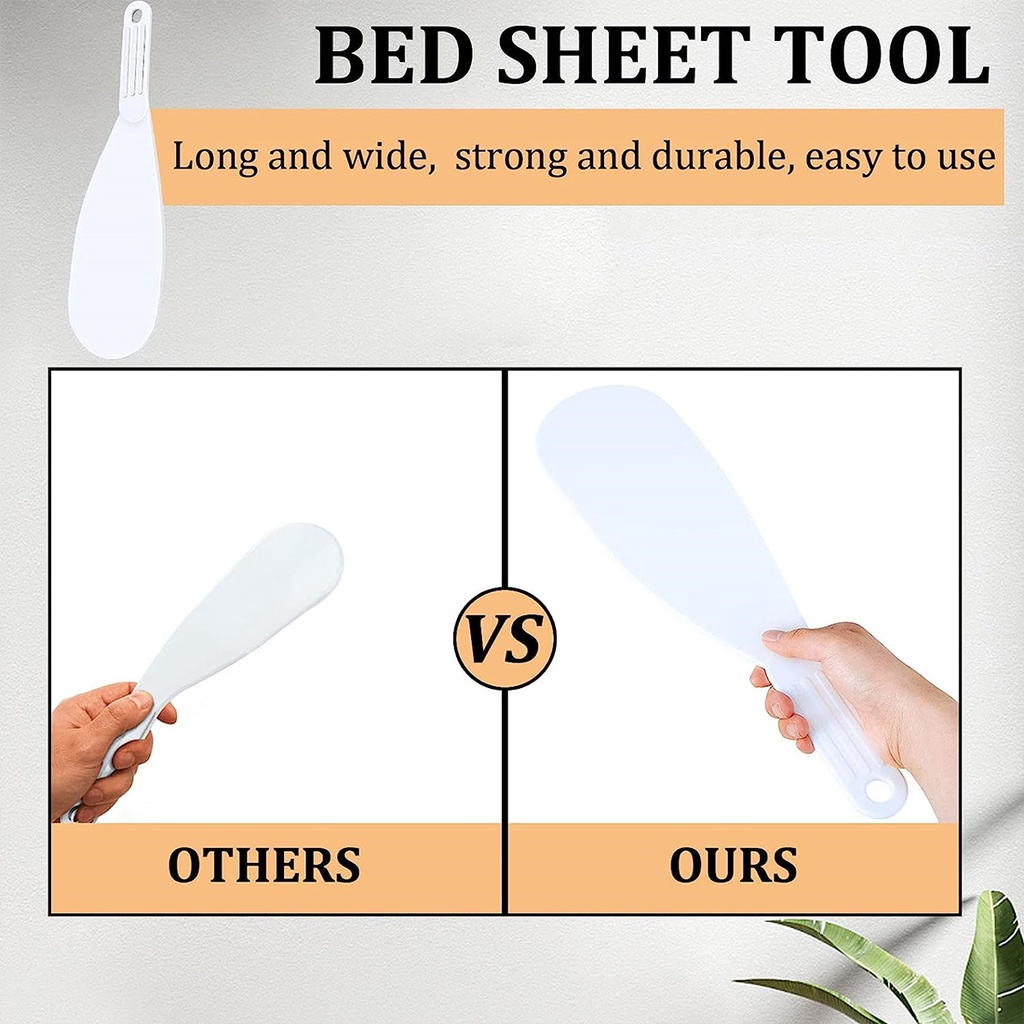 1 Dụng Cụ Nâng Ga Trải Giường Bằng Nhựa Bền Nhỏ Gọn Tinh Tế Dễ Sử Dụng