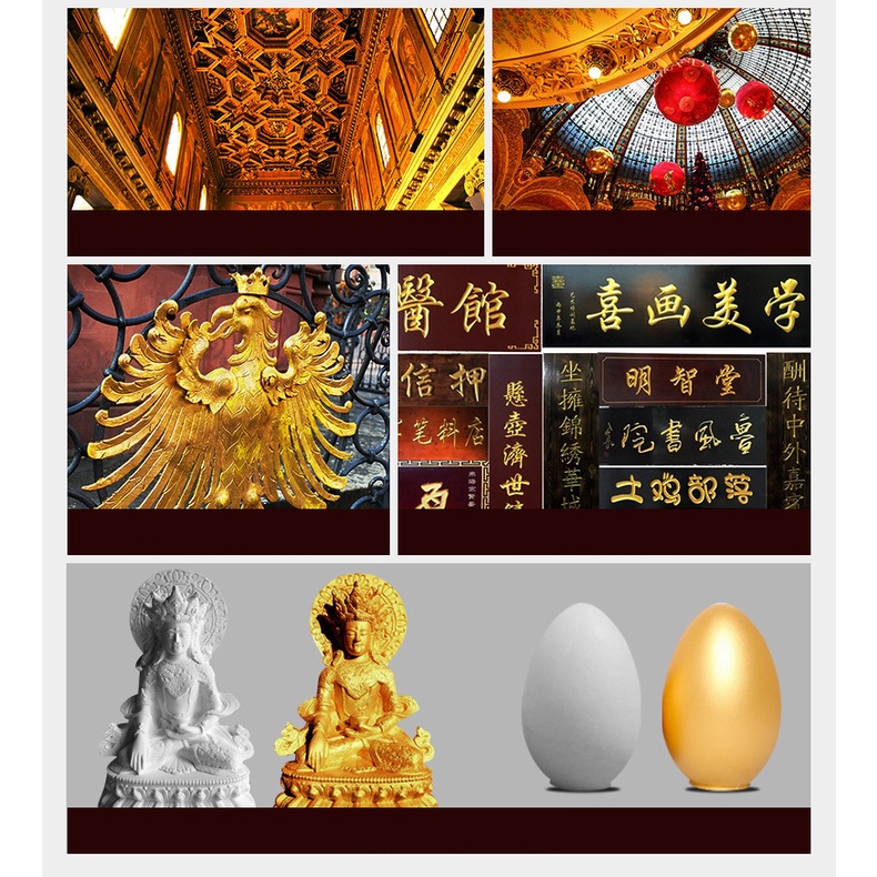 Sơn Xịt Mạ Vàng Ô Tô, Xe Máy - Dát Vàng Nội Thất Sang Trọng - Đổi Màu Đồ Trang Trí - Đủ Màu, Xóa Vết Xước Xe