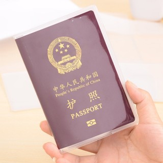 Bao đựng hộ chiếu / thẻ id bằng pvc trong suốt chống bụi chống nước