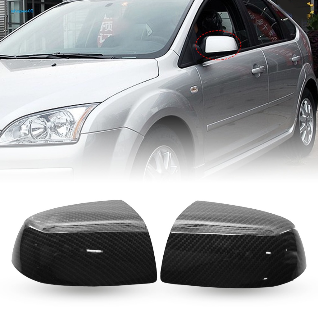 1 Cặp Vỏ Bọc Gương Chiếu Hậu Xe Hơi Hình Đôi Cánh Chống Thấm Nước Siêu Bền Tiện Dụng 1341390 Phụ Kiện 3M5117K746CB 3M5117K747CB Chuyên Dụng Cho Xe Ford Focus 05-07