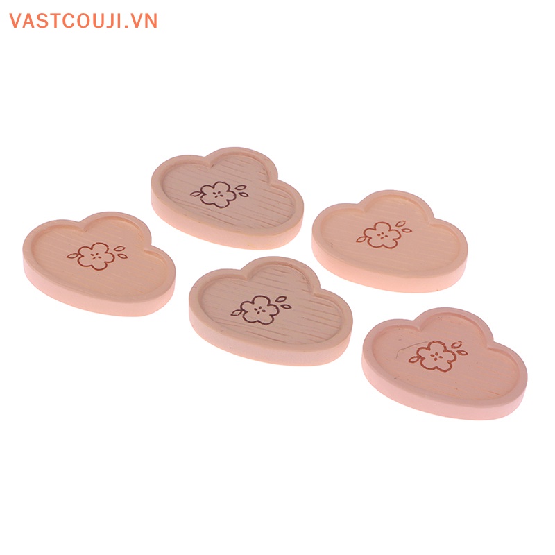 Set 5 Khay Nướng Bánh Mini Trang Trí Nhà Búp Bê