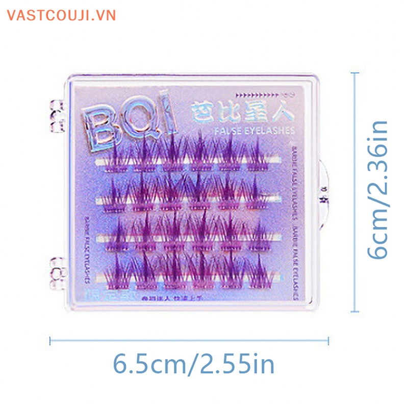Cặp Lông Mi Giả 3D Đầy Màu Sắc VASTJI