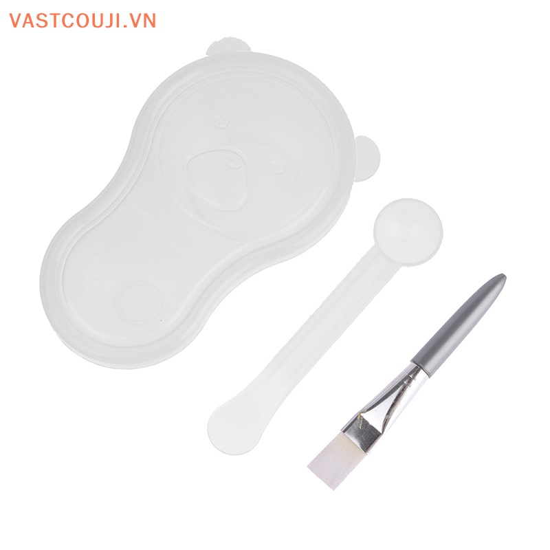 Bộ 3 Dụng Cụ Tự Trộn Đắp Mặt Nạ Làm Đẹp Tiện Dụng