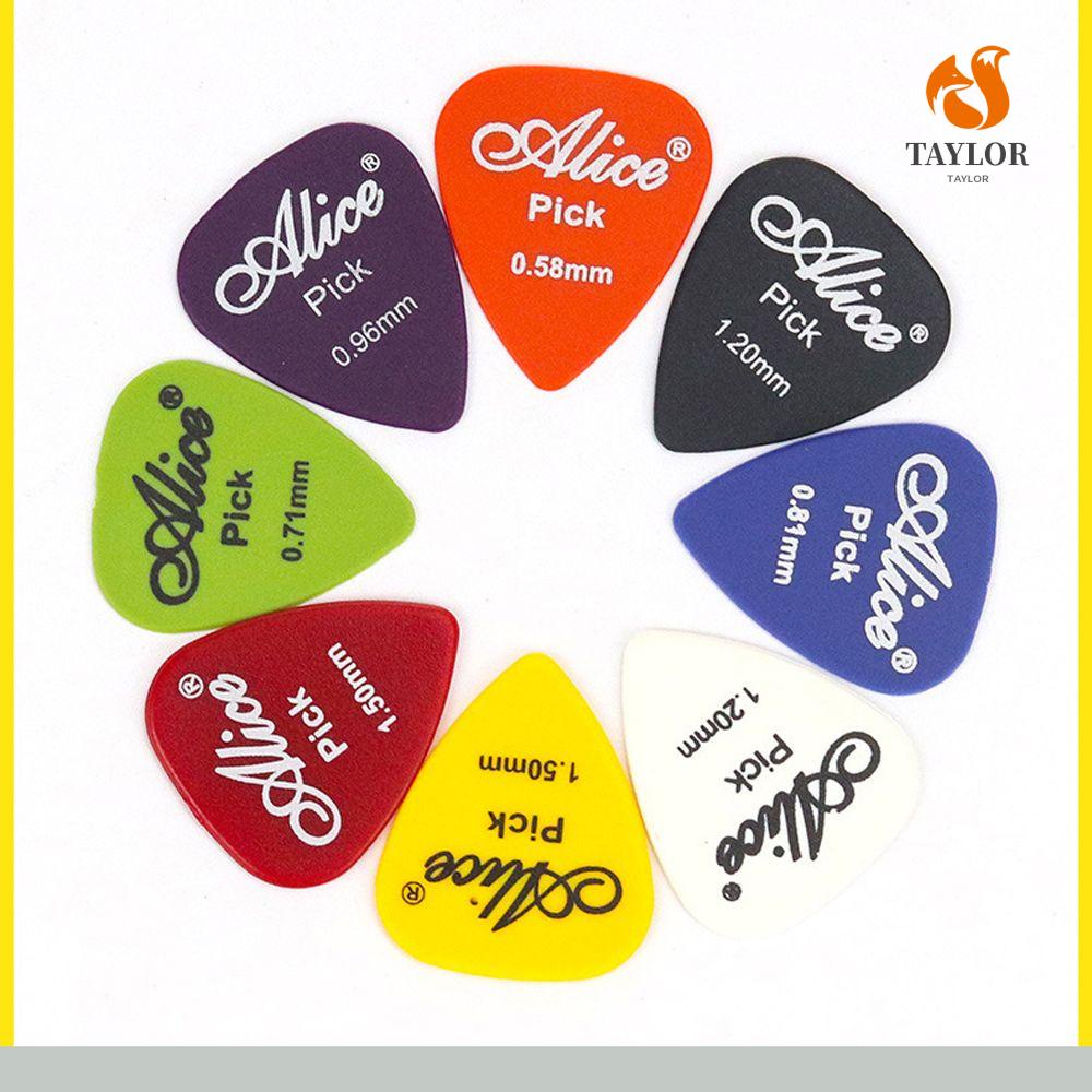 Miếng Gảy Đàn Guitar TAYLOR1 Trọng Lượng Nhẹ Nhiều Màu Sắc ABS 1 Hộp Đựng