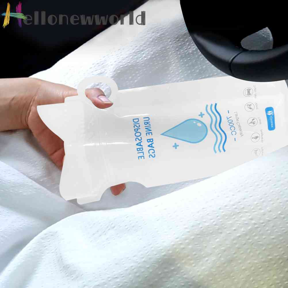 Túi Đi Tiểu Mini 700ml Di Động Dùng Một Lần Đa Ứng Dụng Cho Hoạt