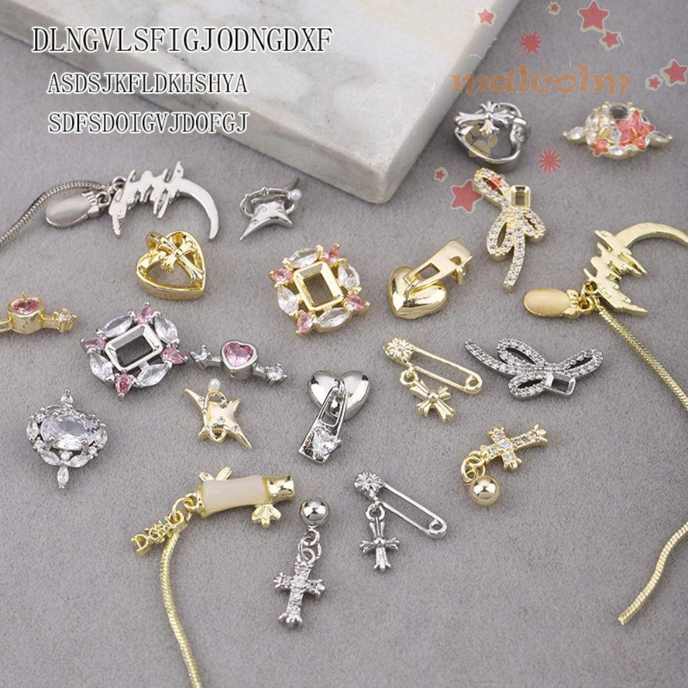 Ruy Băng Nơ Trang Trí Móng Tay Nghệ Thuật Sang Trọng DIY