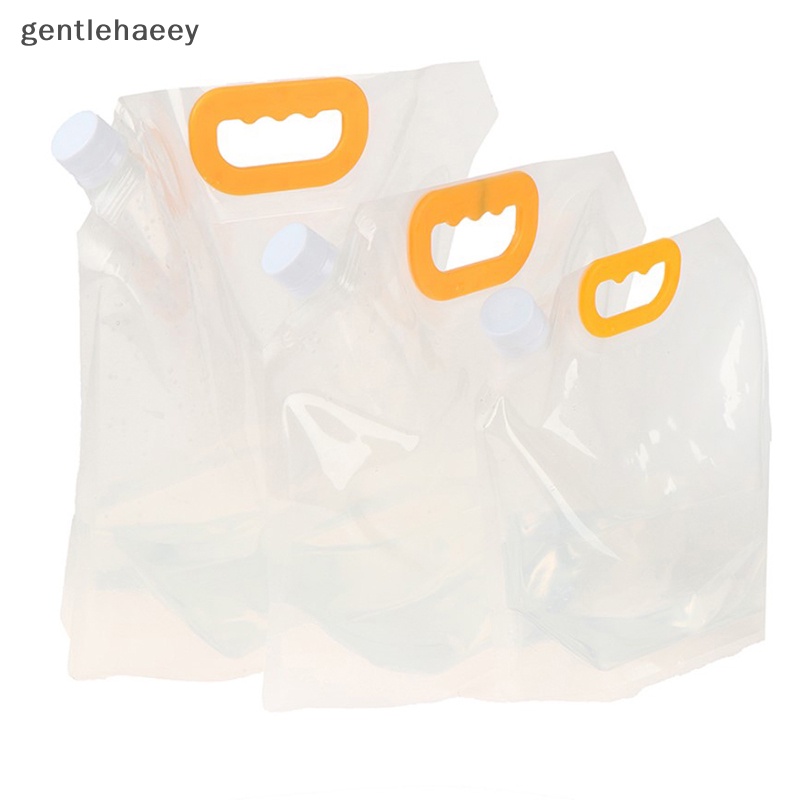 1 Túi Đựng Nước Uống Trong Suốt Tái Sử Dụng 1 / 1.5 / 2.5 / 5 / 10L