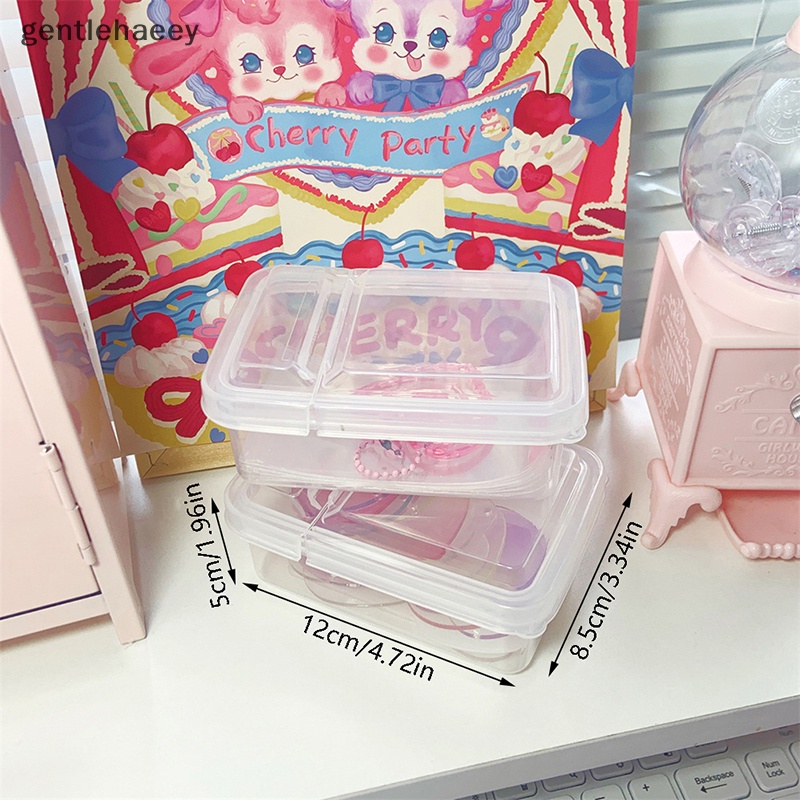 Hộp Đựng Thẻ Dán Cỡ Nhỏ Trong Suốt Tiện Dụng