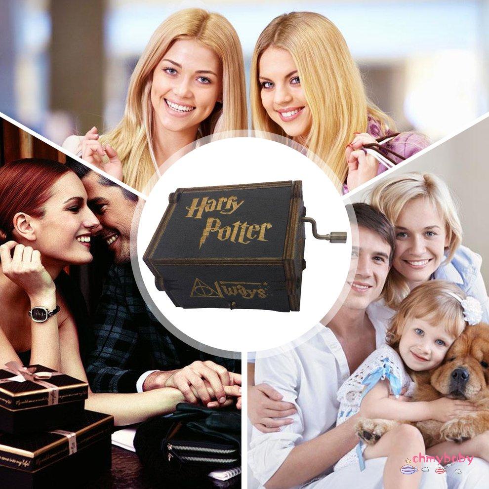 [OMY] Nhà Hộp Nhạc Cổ Điển Gỗ Quay Tay Sáng Tạo Thủ Công [P/19]