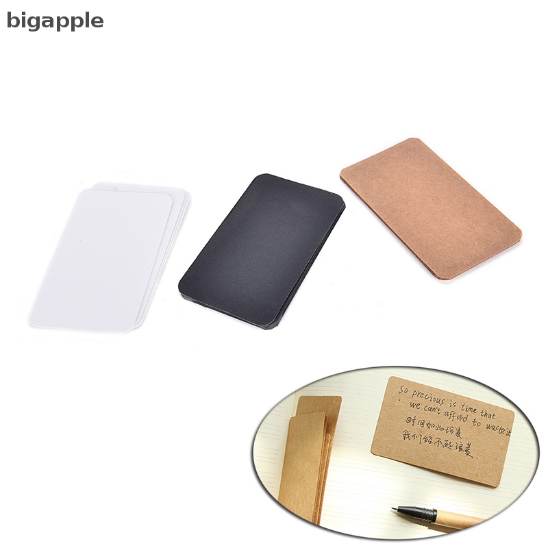 Set 100 Thẻ Tên 90X53Mm Bằng Gỗ Trơn Tiện Dụng