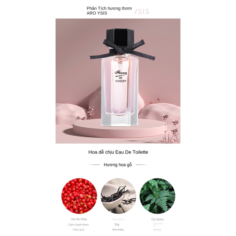 Hộp Quà Tặng Nước Hoa Bốn Mảnh Lâu Phai Màu Cà Phê Đen Eau de Parfum