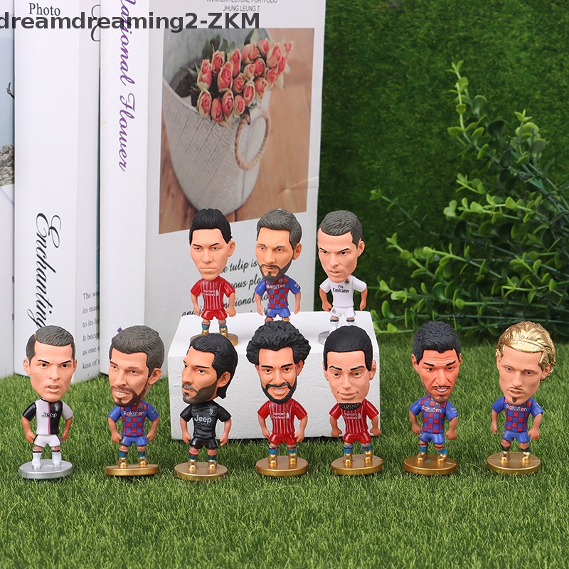 [Dreaming] Mô Hình Ngôi Sao Bóng Đá Mini Trang Trí Xe Hơi [zkm]