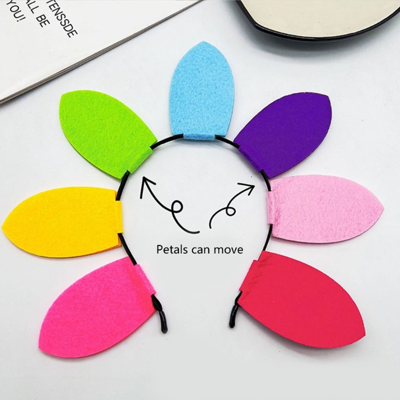 Băng Đô Hoa Hướng Dương Hoạt Hình Dành Cho Trẻ Em Và Người Lớn